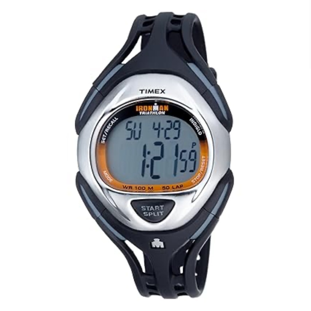 •TIMEX• Ironman Triathlon digital watch >> water resistant (dead battery) - Picture 14 of 14